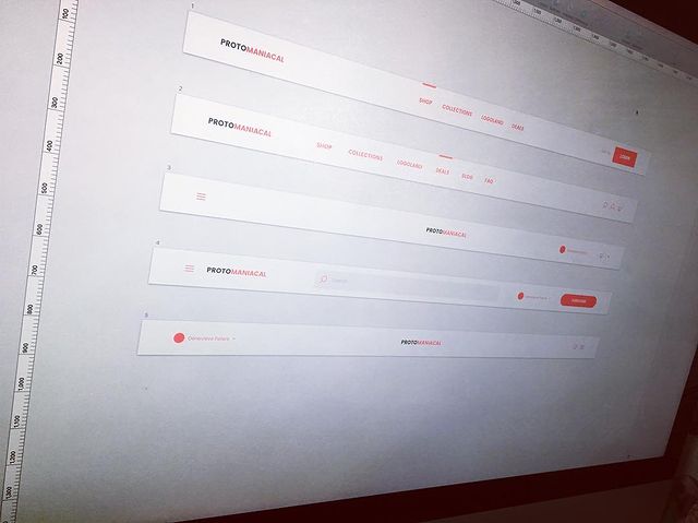 Instagram photo - headers in Sketch