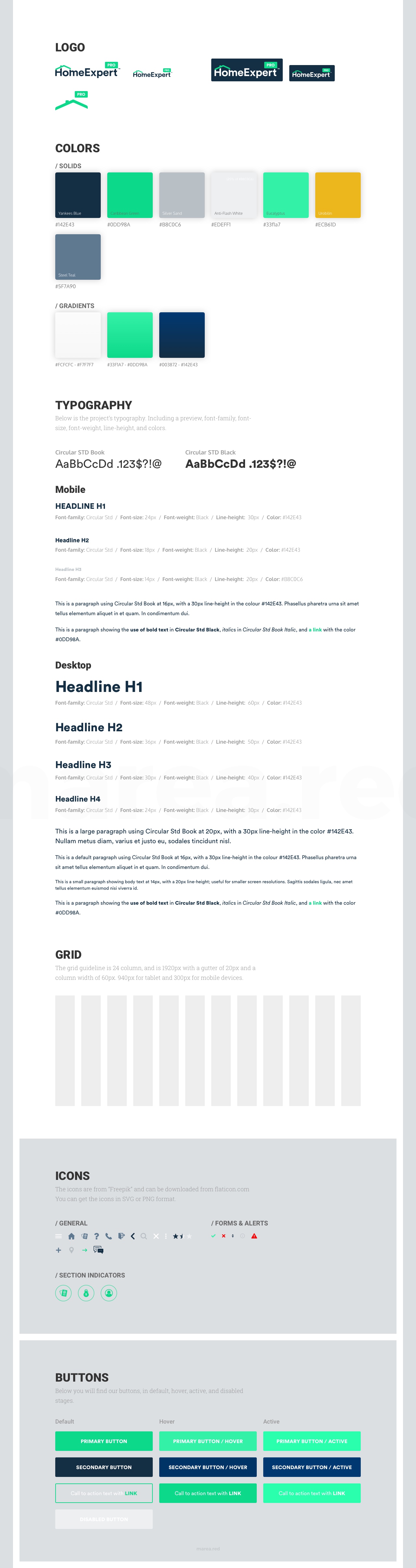 HomeExpert Design System 1