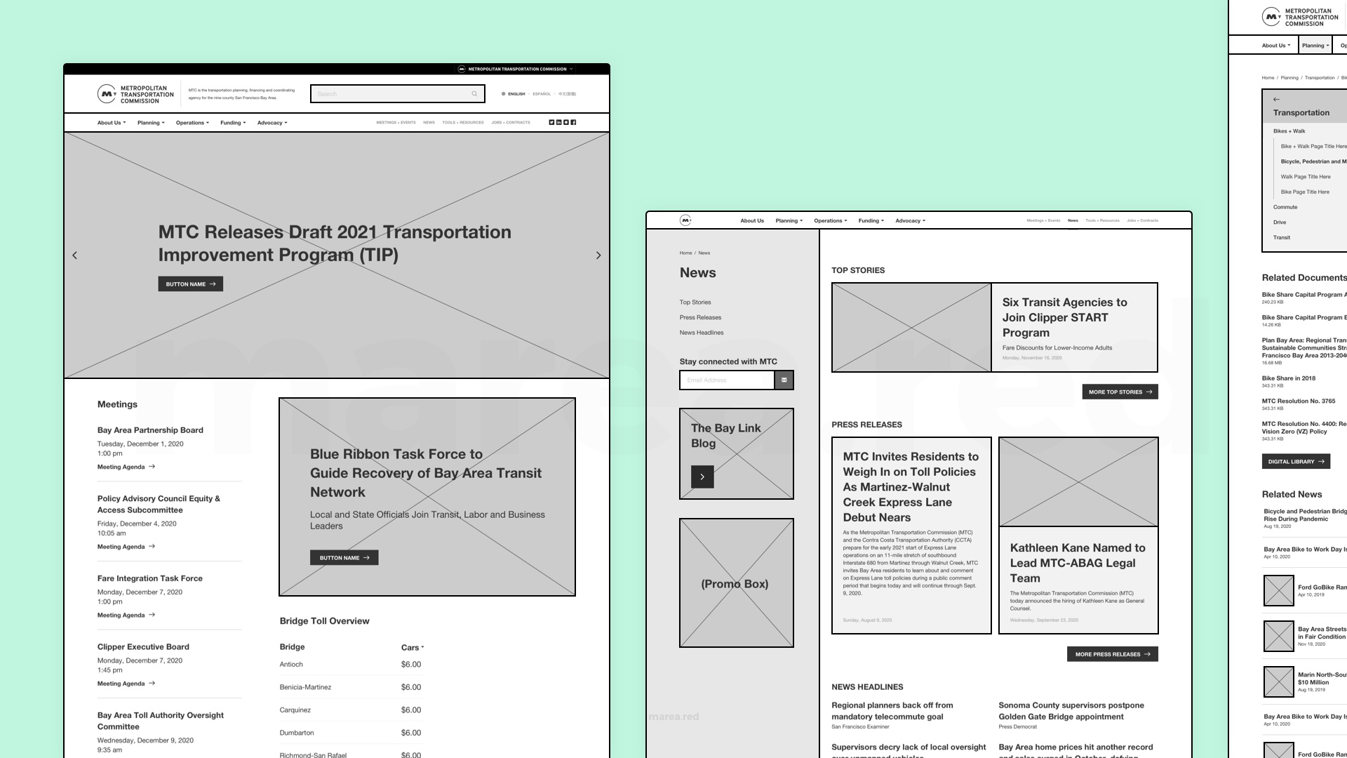 MTC Wireframes 1