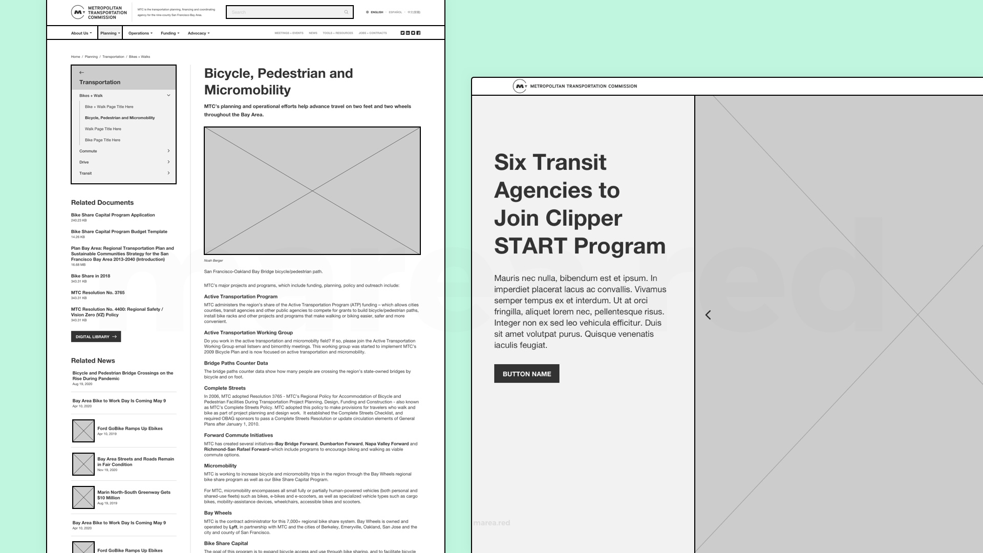 MTC Wireframes 2